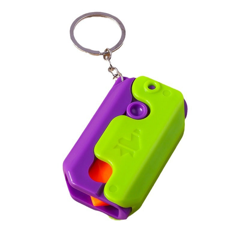 Wholesale Carrot Knife Creative Keychain